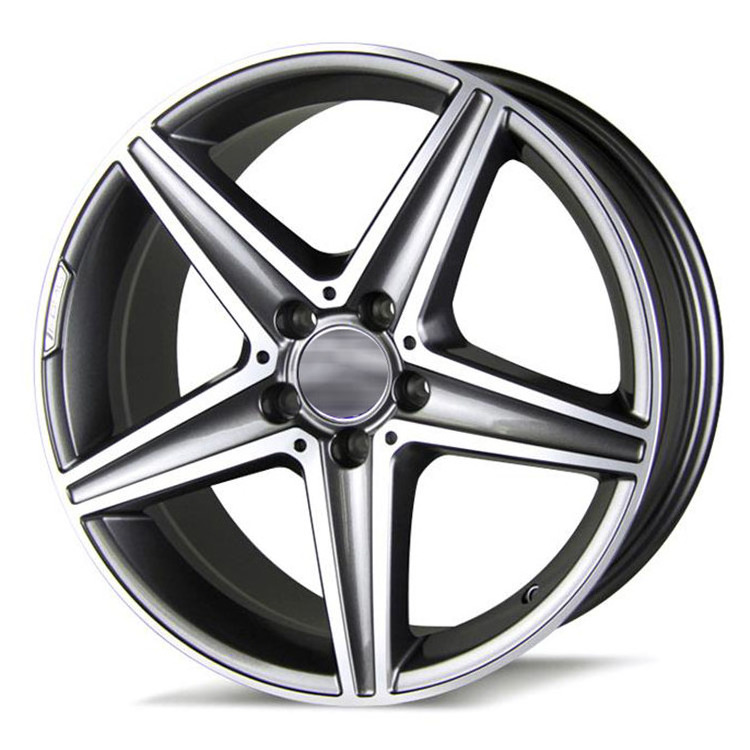 16/17/19/21/22 inch  five spoke 5 holes casting  deep dish aluminum alloy replica rims for vw