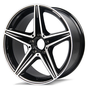 16/17/19/21/22 inch  five spoke 5 holes casting  deep dish aluminum alloy replica rims for vw