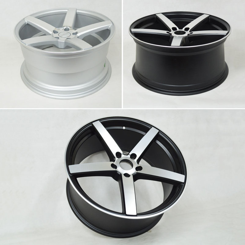 18/19 inch chrome star sport car wheels 5 holes auto casting custom car alloy  rim