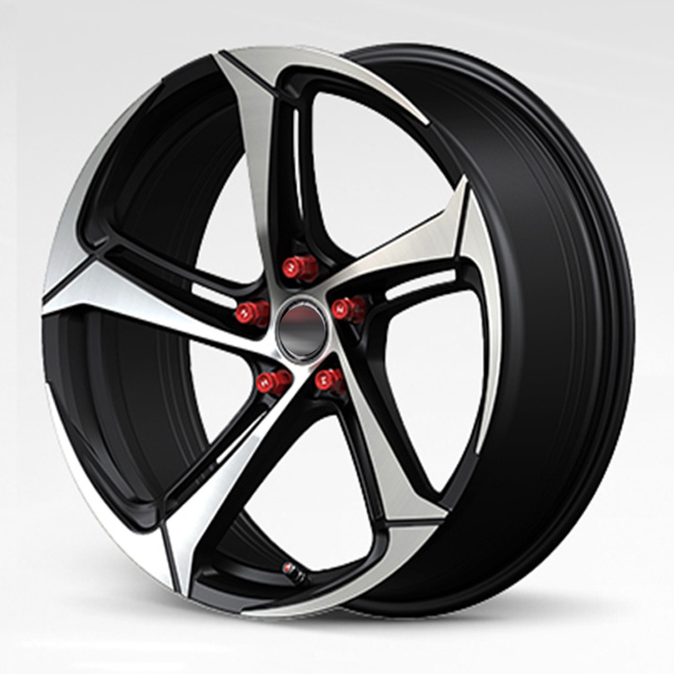 17 inch  6 holes custom five spoke wheel rims price offroad sport wheels car aluminum alloy steel rim