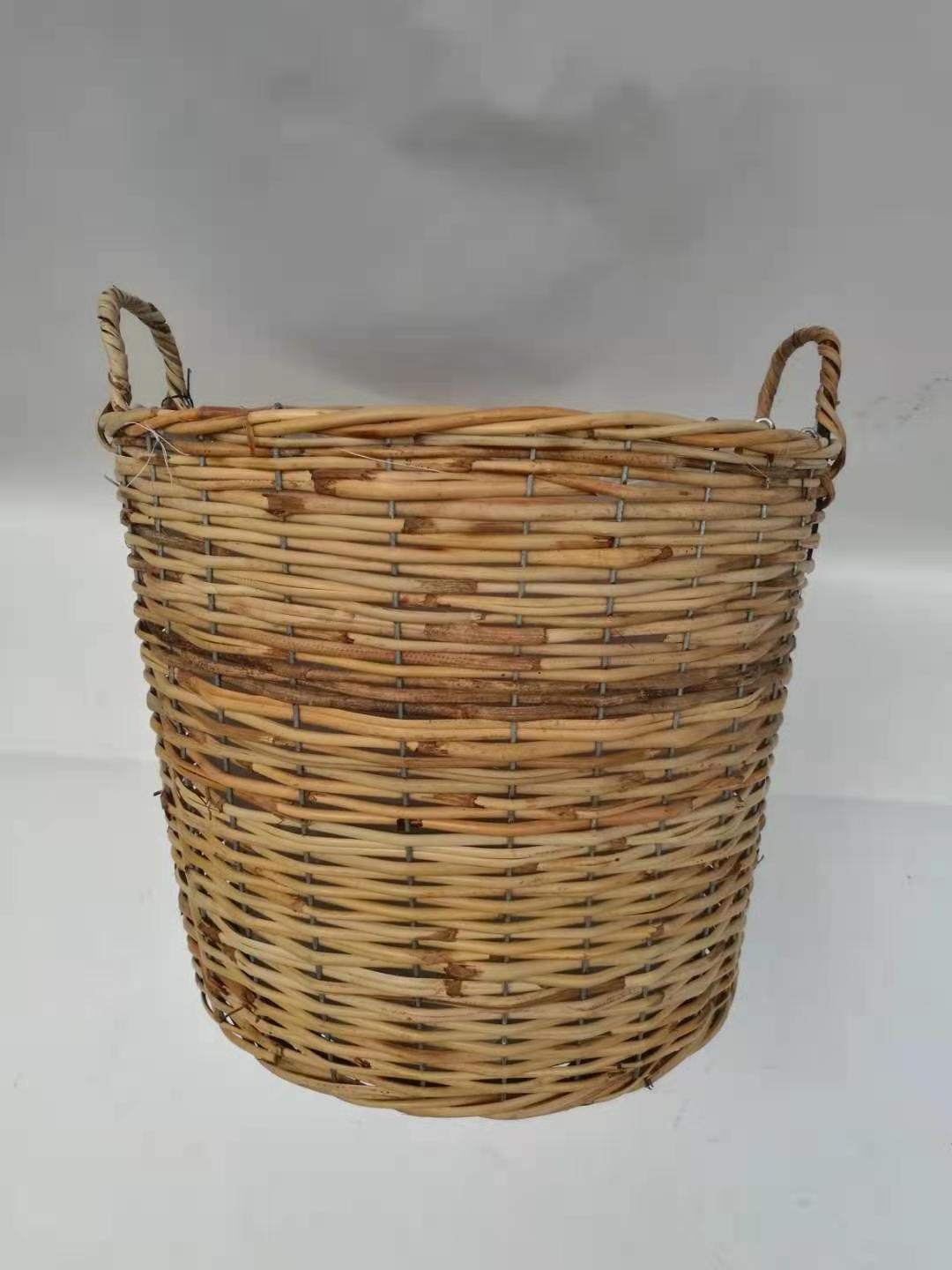 Hand made  Woven Water Hyacinth Basket Planter rattan Sea grass Planer for  Home Storage and garden