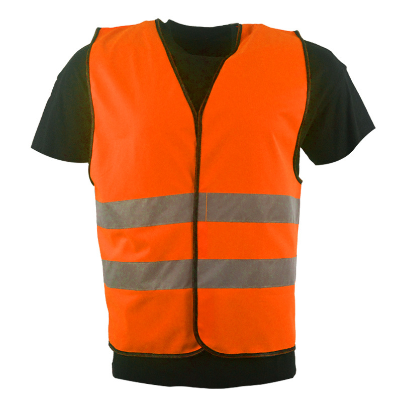 Construction Reflective Clothing Custom construction Hi Vis Sleeveless Vest Road Safety Workwear Work Reflective Safety Vest