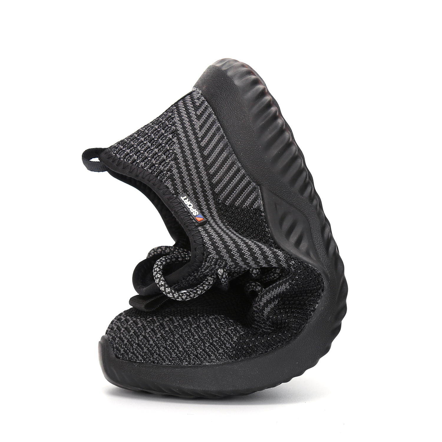 Breathable wear-resisting security shoe construction puncture proof protection safety shoes