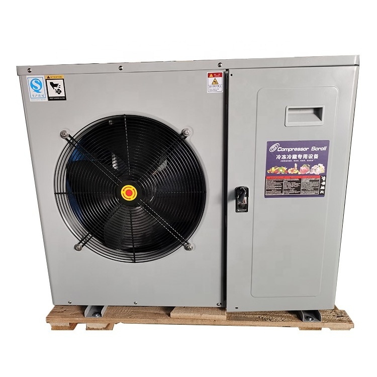 Commercial Scroll  Refrigeration Compressor Two Blower Condensing Unit Price