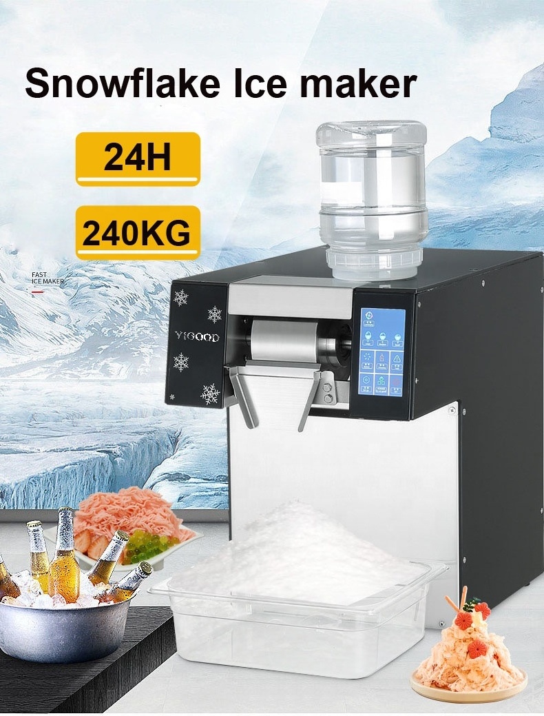 Snow Ice Making Machine Shaved Ice Machine/Milk Tea Ice Maker Price