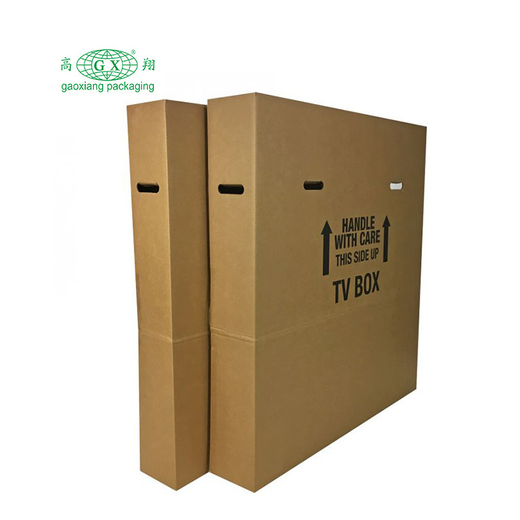 Customized Fold Large High Quality Home Work Products Corrugated Paper Packing Box Carton for Appliances