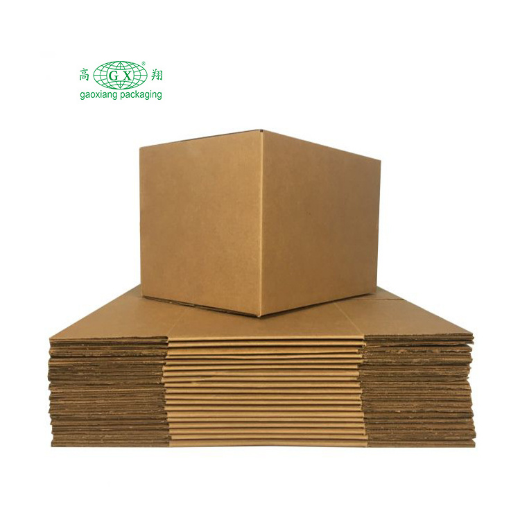 Custom Recyclable Heavy Duty Durable Double Walls Corrugated Moving Shipping Storage Carton Boxes Packaging Boxes