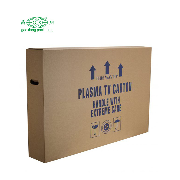 Customized Fold Large High Quality Home Work Products Corrugated Paper Packing Box Carton for Appliances