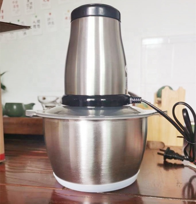 Stainless Steel Home Use Electric Food Processor Grinders Meat Chopper