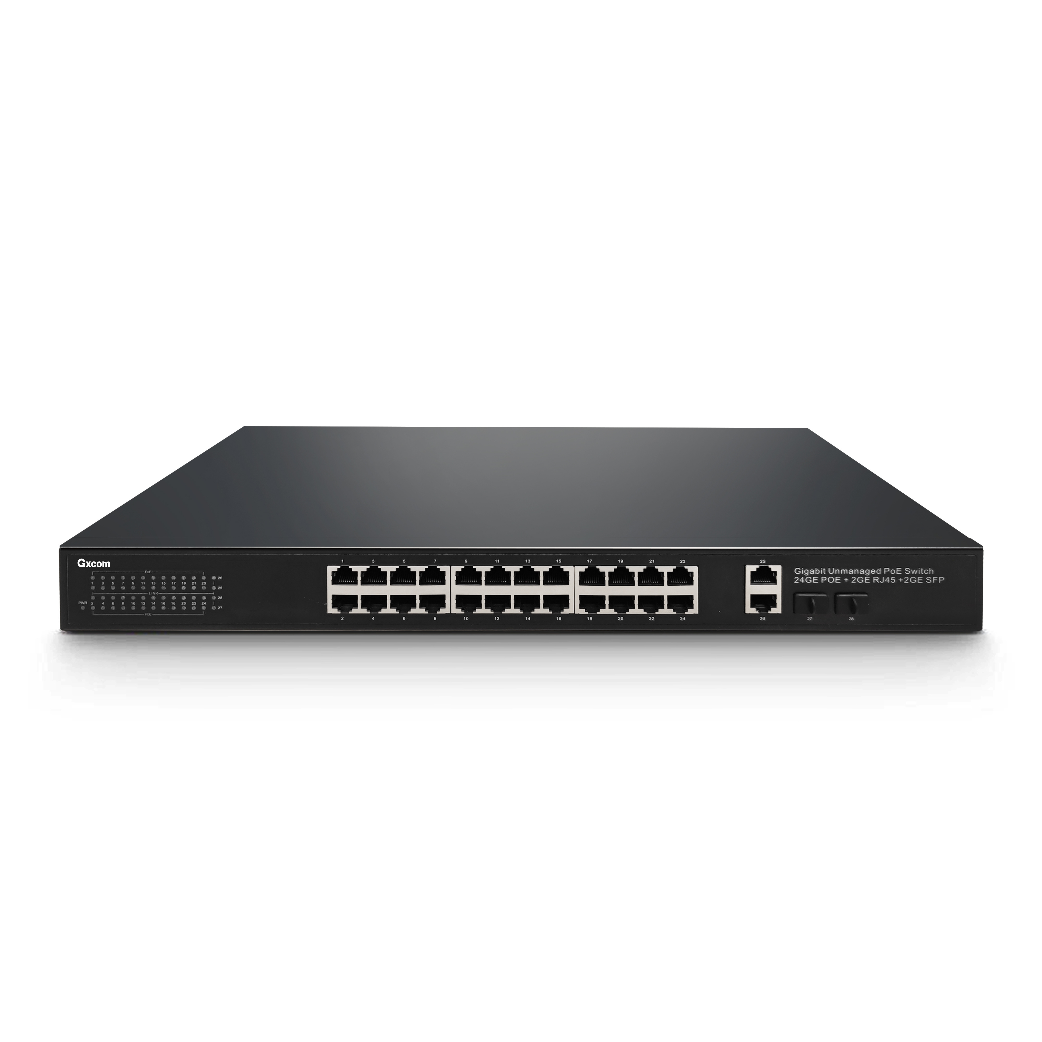 16 PoE+ ports 1U Rack-Mountable 300W 16-Ports Gigabit Ethernet Unmanaged 2 1G Uplink SFP PoE Switch