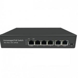 4-port 10/100M Long Range CCTV POE Ethernet Extender Switch