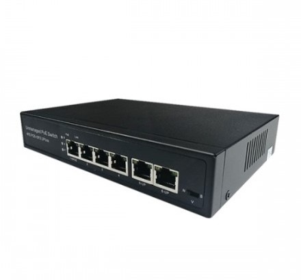 4-port 10/100M Long Range CCTV POE Ethernet Extender Switch