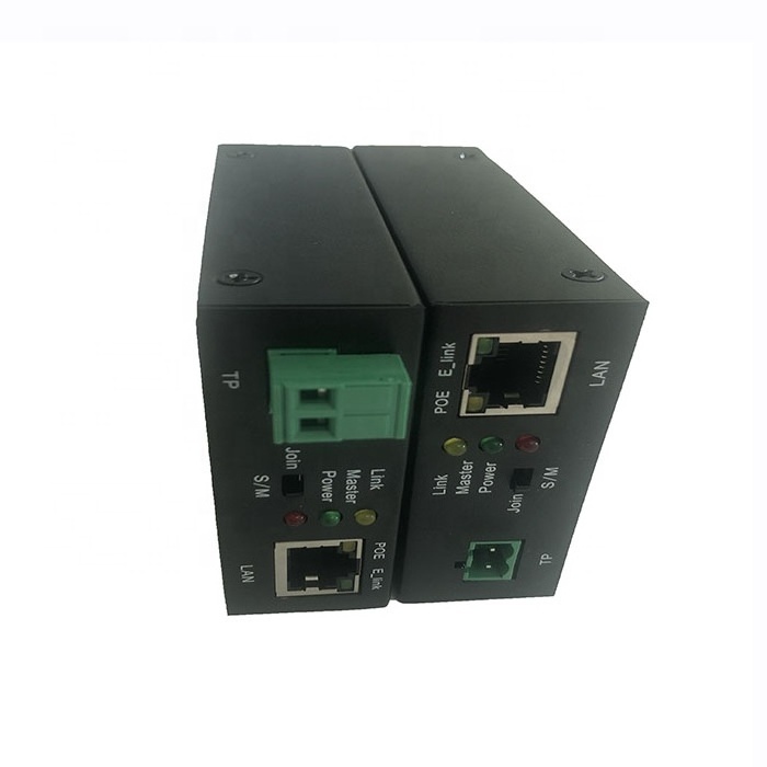 Ethernet Fiber Optical POE Media Converter for CCTV In Elevator-Wire Extend 500M