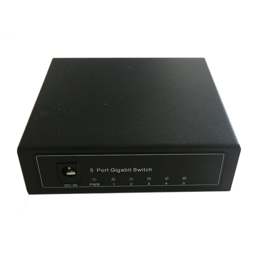 4 5 port gigabit unmanaged desktop VLAN network hub 10/100/1000Base-TX Ethernet switch