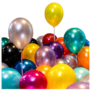 Top quality Wholesale Balloon Supplies Birthday Wedding Party decoration 12 inch helium quality pearl plain color latex balloons