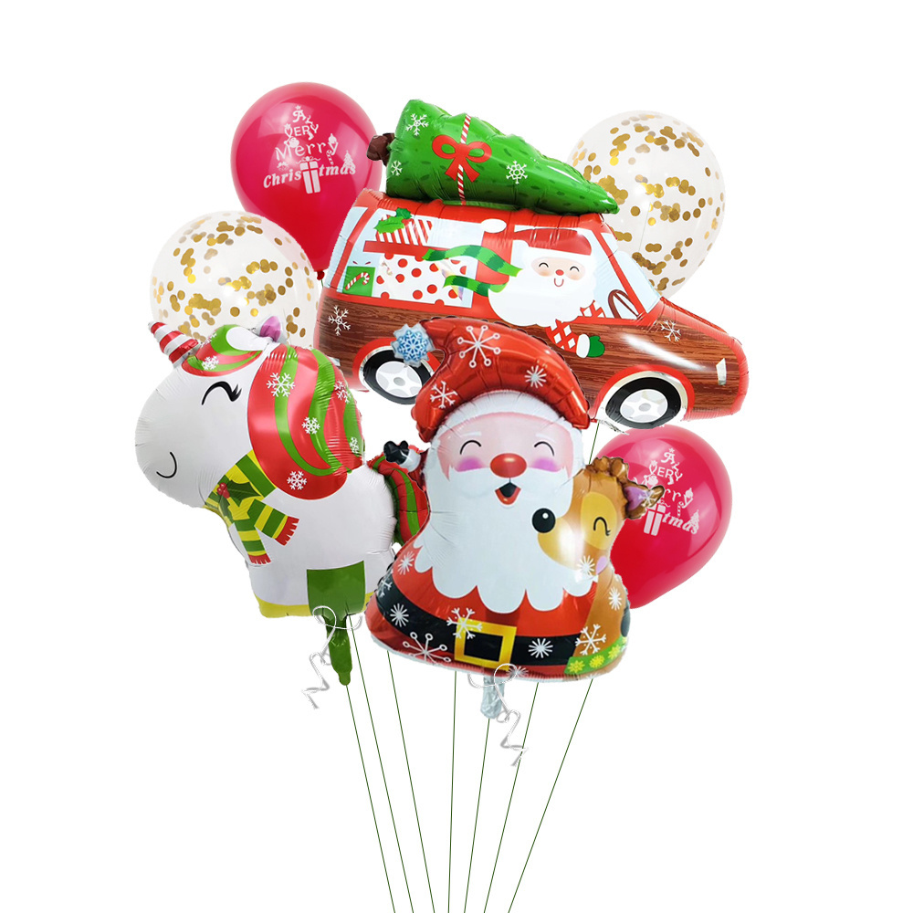 2019 Top Selling High Quality helium Inflatable Foil Christmas Candy Cane Balloons For Merry Christmas Party Decoration