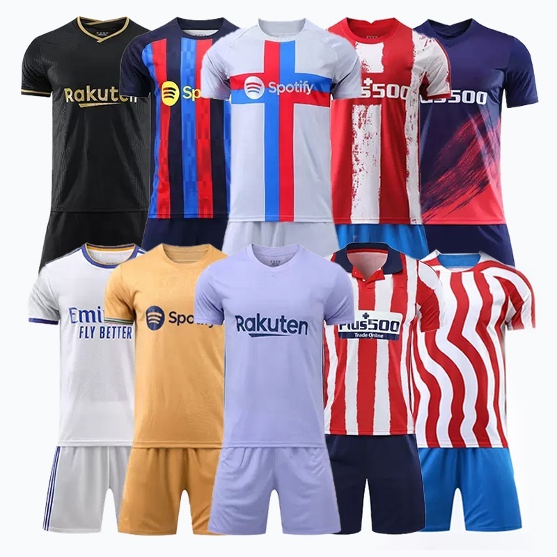 Custom Men Football Jerseys OEM Training Player Fan Version Germain Club Quick Dry Football Wear Soccer Uniforms Jersey for men