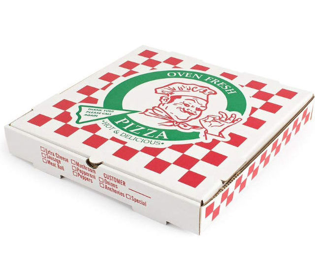 Factory Price High Quality Custom Biodegradable Pizza Box Wholesale Bulk Carton Pizza Box