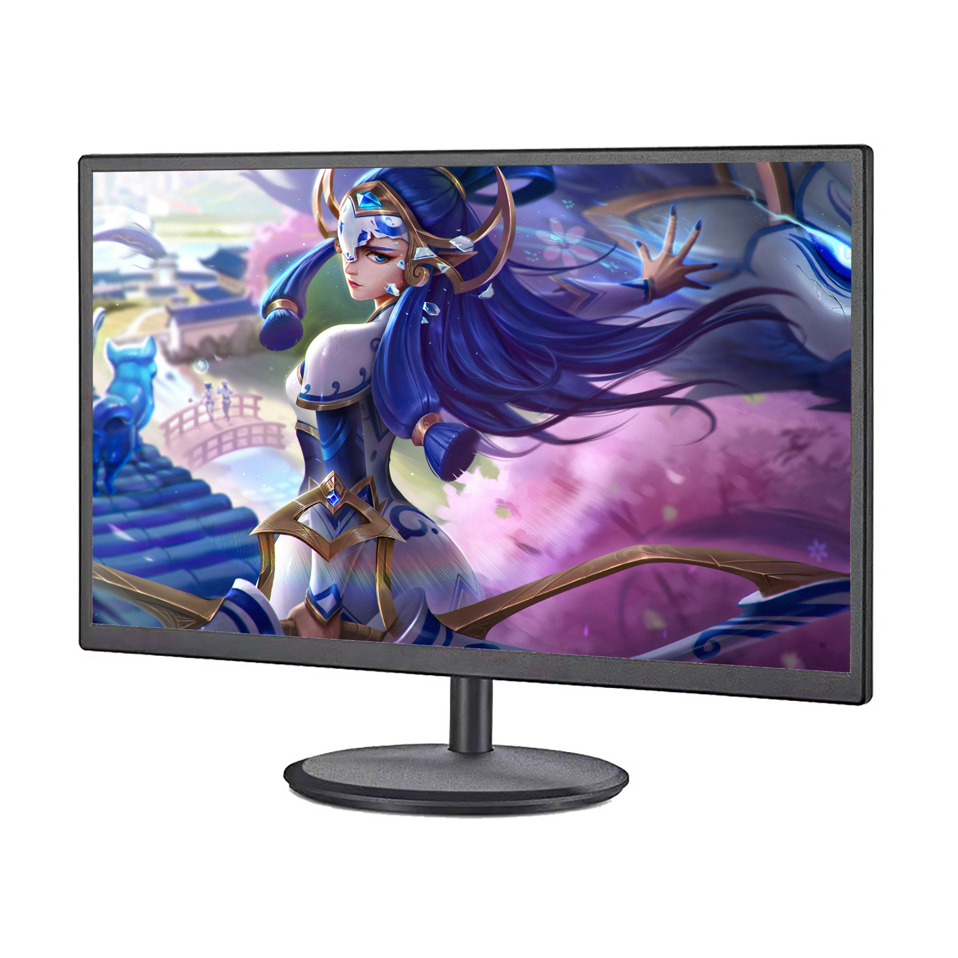 19 22 24 inch LED panel 1920*1080P Computer Monitor VGA HD-MI AV TV BNC USB optional lcd display tv monitors