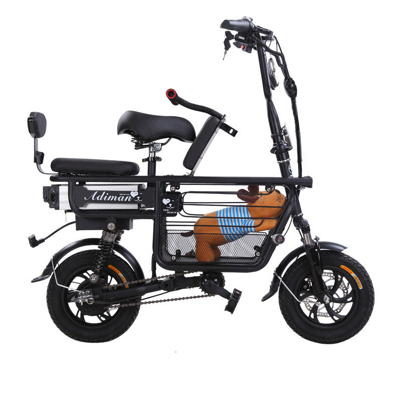 Adult and Baby Pet Carrier Dog Bike Front Carrier with Small Pockets  Electric Scooter  Bicycle