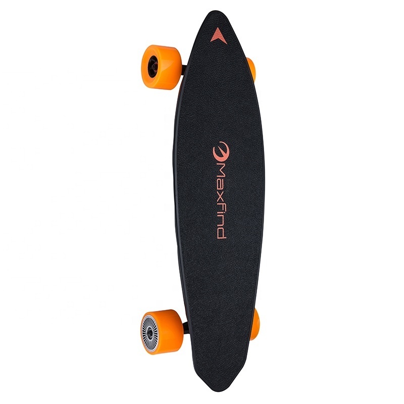 High quality 500W 38 km/h dual hub motor electric skateboard