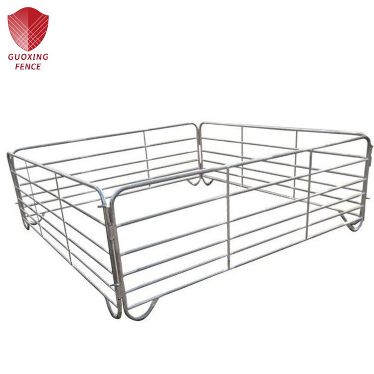 High Quality Galvanized Used Corral Panels Easily Assembled Horse and Livestock Metal Fence Panels for Fencing Trellis & Gates