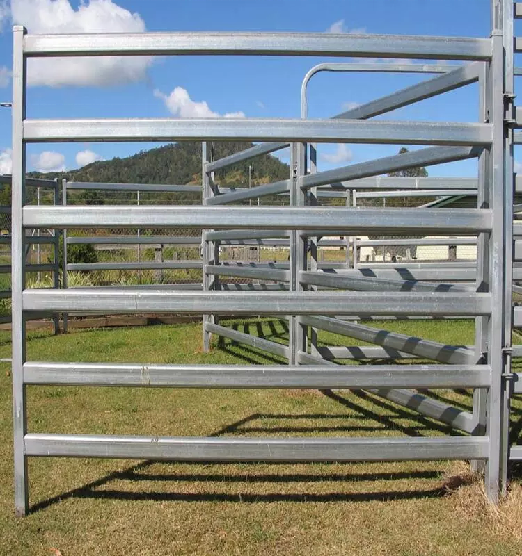 philippines weld 8 16 foot utility bull pen oval livestock cattle panels 16ft used corral horse cow sheep fence panels for sale