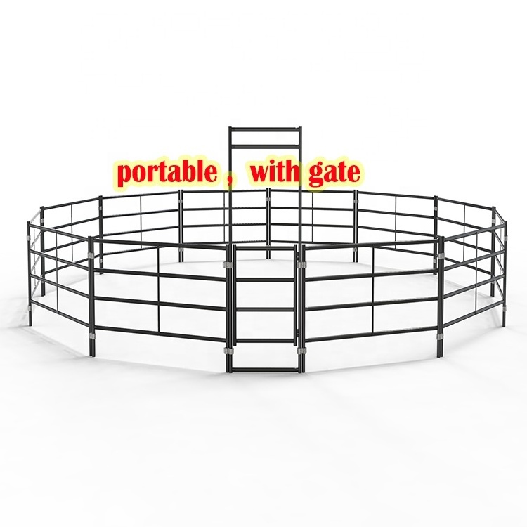 USA 12 ft Heavy duty Livestock Cattle Corral Fence and Horse Round Pen Panels