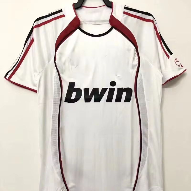 2006/07 AC Milan at Home Season Retro Player Version Football Soccer Jersey