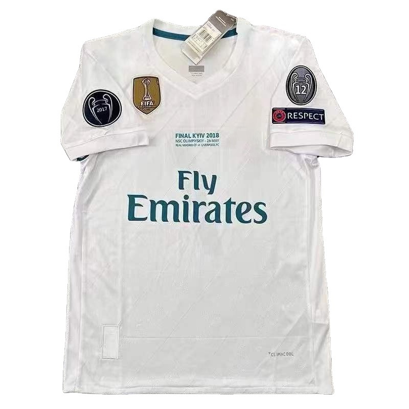 17-18 jerseys retro No.7 Ronaldo modric Benzema Champions League final football suit