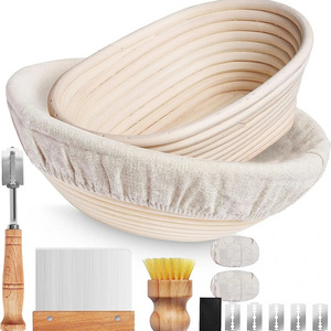 Best Price Recipe Rattan Proofing Basket Round Bread Proofing Bread Basket Bread Proofing Basket