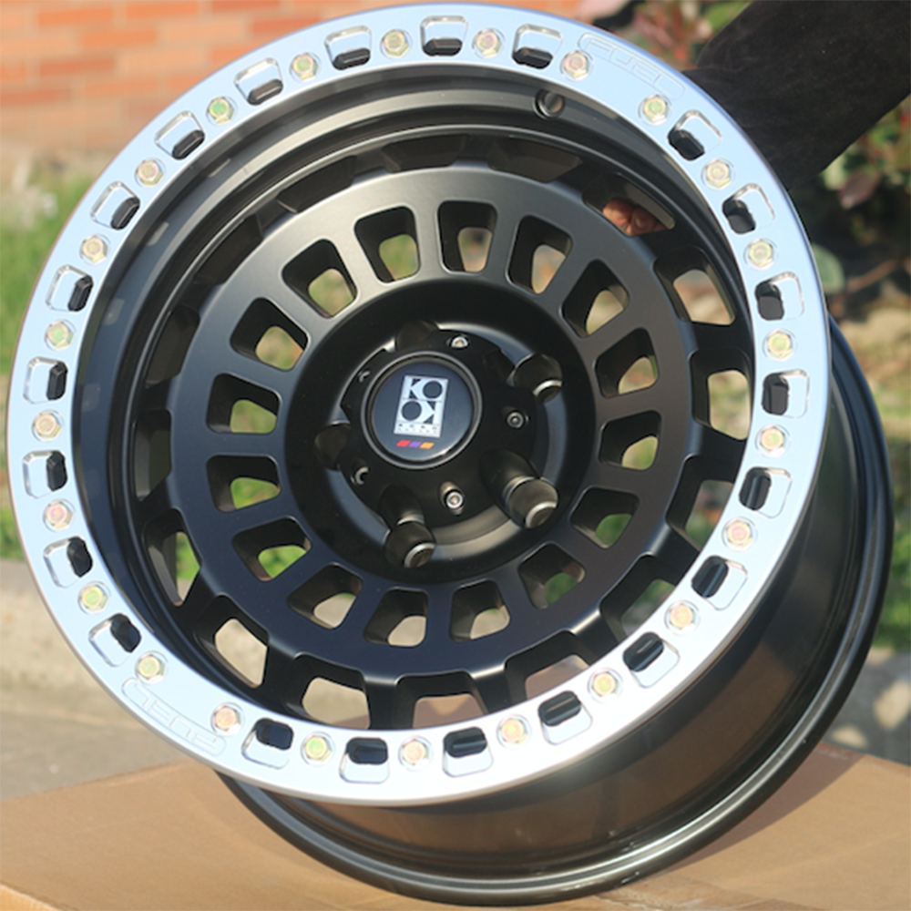 17'' alloy wheels suv car rim mag wheel  for 4*4 deep concave negative offset alloy wheel with anti-drop plate