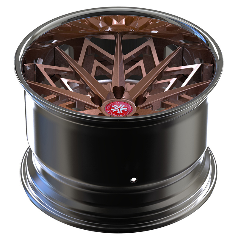 High Fashion Rose Gold Forged Wheel For Passenger Car