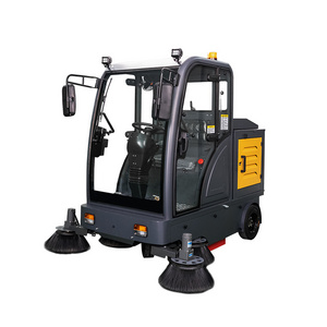 ZMX-S1400A  ride on industrial sidewalk sweeper automatic ride on road sweeper floor cleaning machine