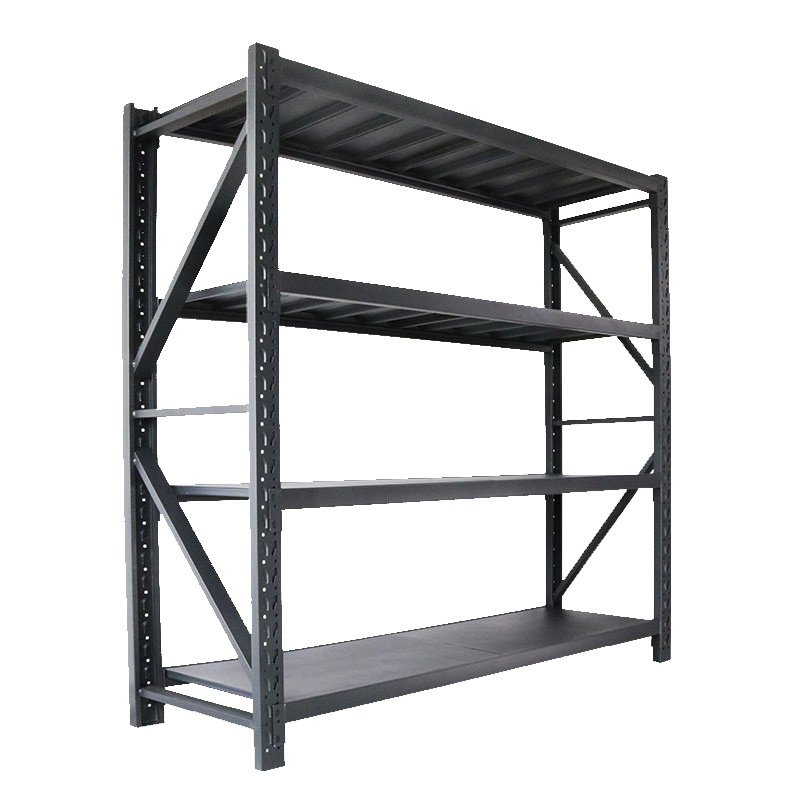 big discount CE approved  medium  Duty 200 KG per shelf  with adjustable  4 shelf steel Storage shelf storage racks