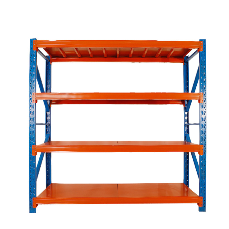 premium CE  qualified 500 KG per shelf  with adjustable  4 tiers, steel shelving units for home or professional storage solution