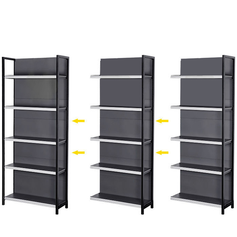 High quality steel  Supermarket Shelves with Hooks   Gondola Shelves for Pharmacy Display Shelf Super