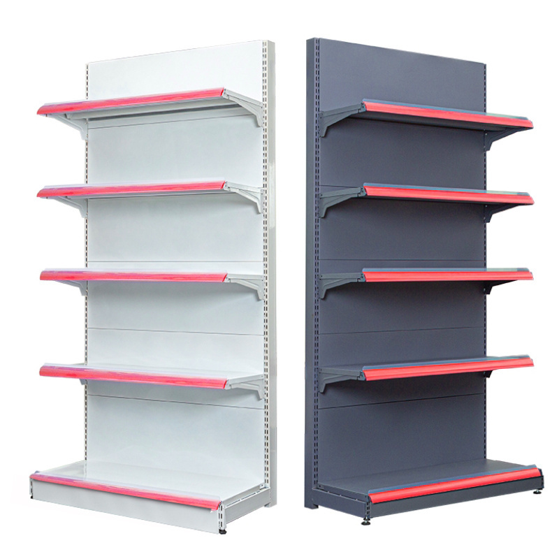 Supermarket shelf display marketing rack shop shelving store shelves