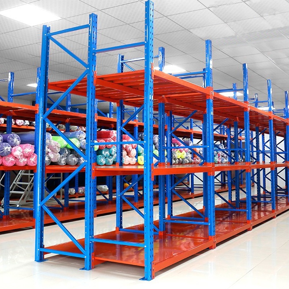 Industrial Warehouse Steel Racking Selective Heavy Duty Pallet Rack System