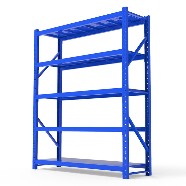 Guichang Storage Shelf Rack Easy Install Height Adjustable 5 Layers Metal Customizable Steel Item Surface Plate Protection Color