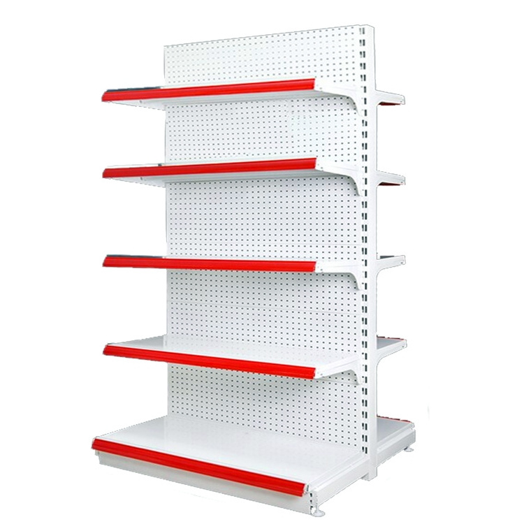 Guichang Promotional price commercial metal steel rack storage shelf for supermarket