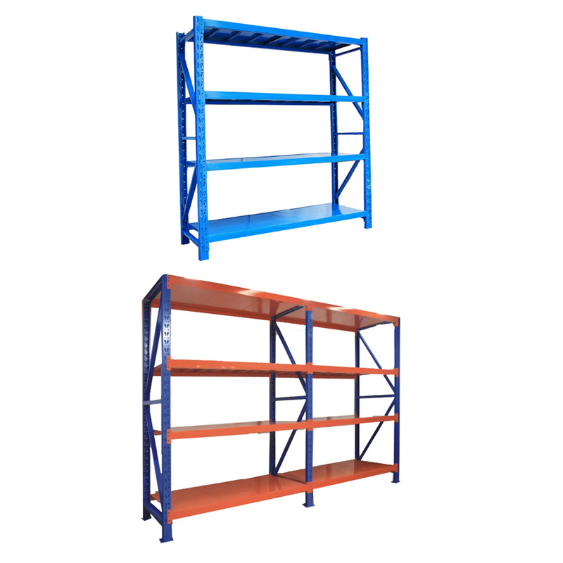 Guichang metal storage storage rack detachable vertical horizontal braces are connected by screws to save volume