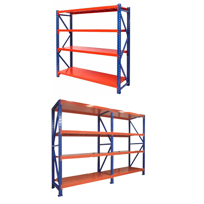 Guichang metal storage storage rack detachable vertical horizontal braces are connected by screws to save volume