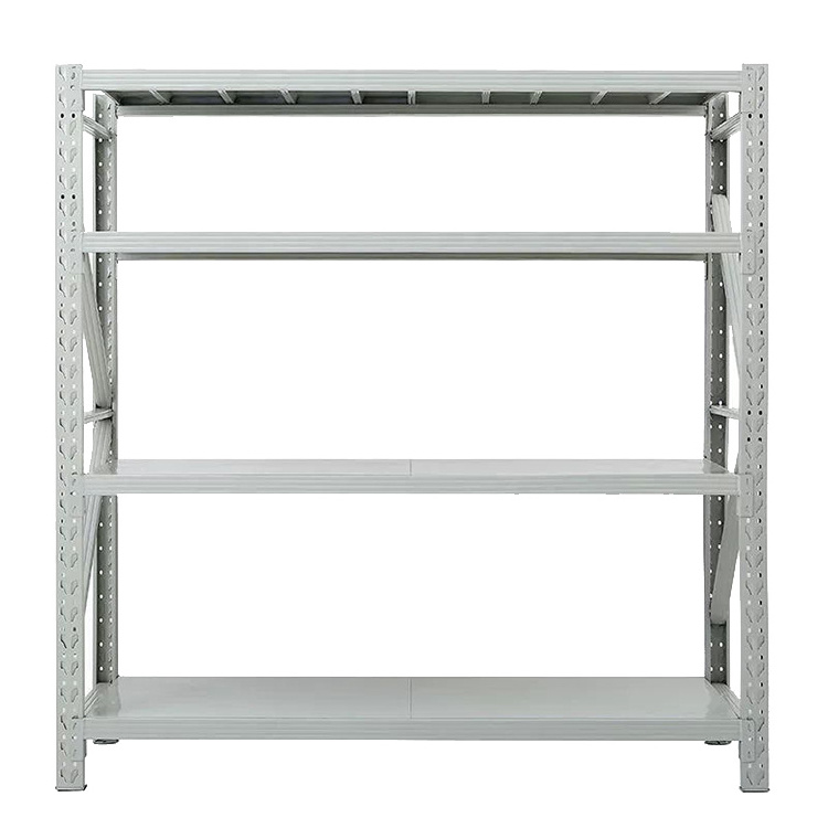 Guichang Heavy-duty shelf 500kg/layer warehouse storage pallet medium-heavy shelf hardware metal display rack customization