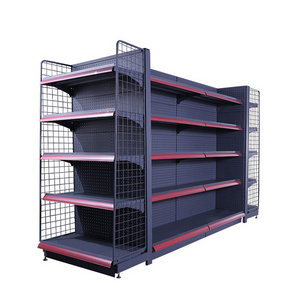 Guichang Customized Double-sided gondola shelving pharmacy shelves for pharmacy shop interior design liquor store shelves