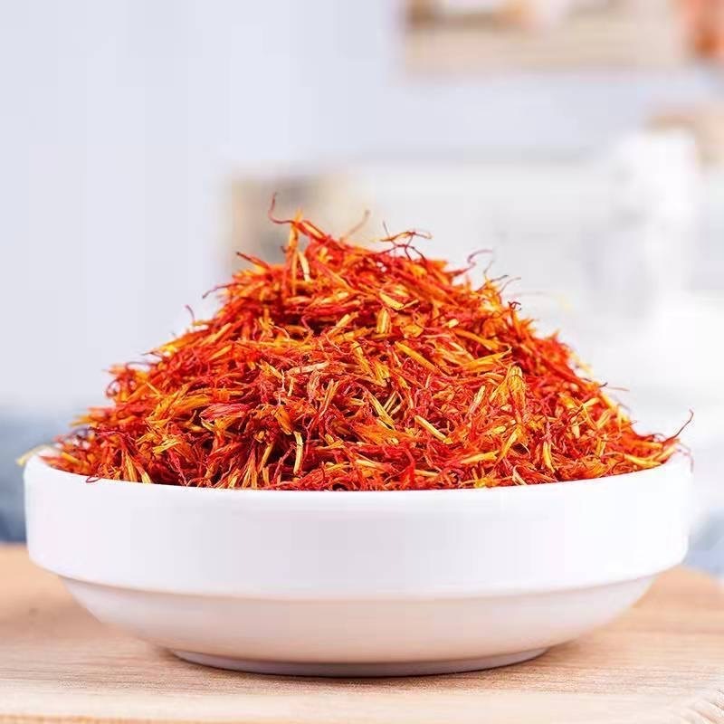 Natural Original 100% Pure Saffron Seeds Zang Hong Hua Bulk Chinese Herb Saffron Tea Super Negin Saffron