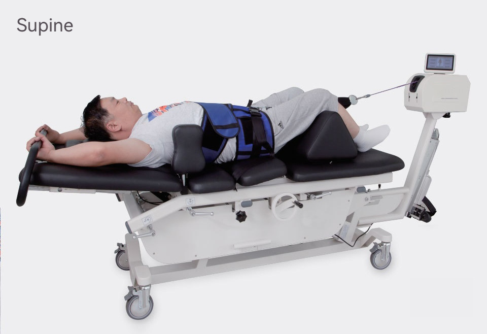 Intelligent Control Electric Traction Bed for Hospital Home Use for Cervical Lumbar Indications Physical Therapy Equipment