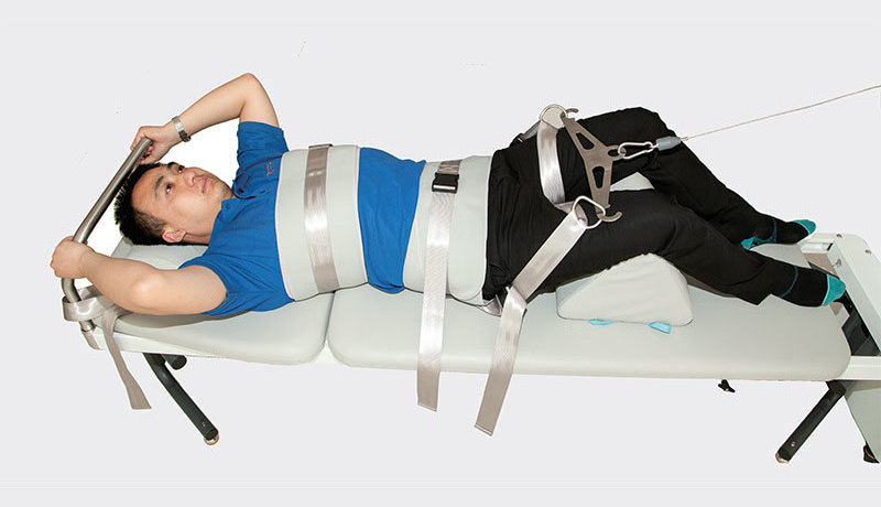 Hospital and Home Use Electric Traction Bed for Cervical and Lumbar Indications Physical Therapy Equipment