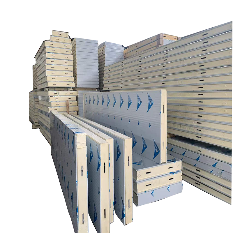 Hot sale cold room insulation panels100mm 120mm 150mm  pu sandwich panel equipment  for cold room