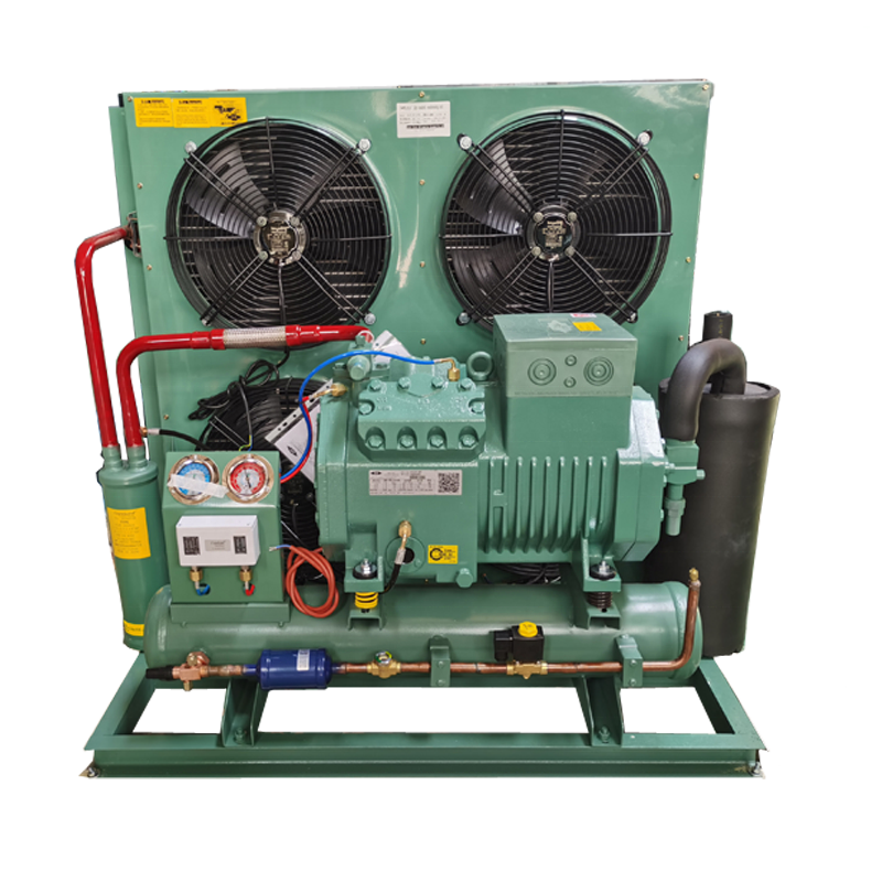 5hp 8hp 10hp 12hp Refrigeration Equipment condens Unit Air Cooled Open Type cold storage Condensing Unit For Cold Storage Room